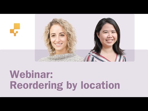 Webinar: Reordering by Location